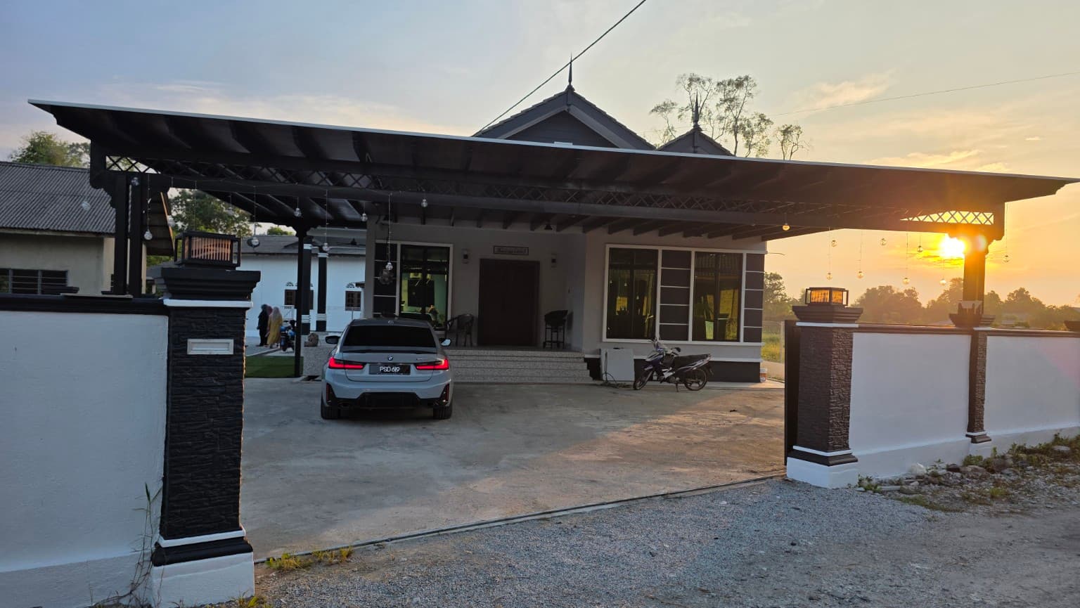 Suasana banglo Serindit Homestay